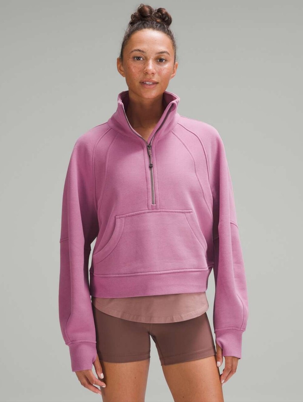 Lululemon Scuba Oversized Funnel Neck Half Zip